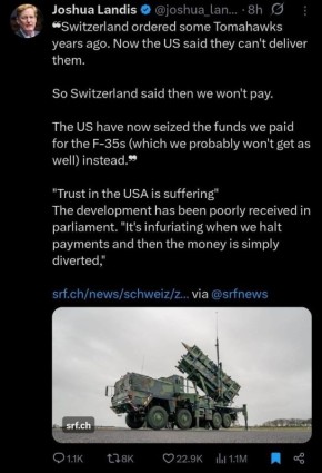 США ограбили Швейцарию. Джошуа Лэндис, профессор Университета Оклахомы (США):