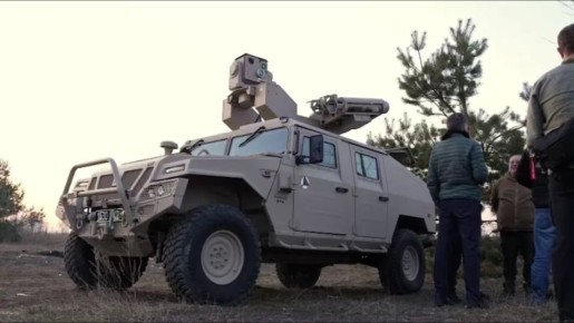 На кадрах впервые засветился британский зенитно-ракетный комплекс RapidRanger от компании Thales