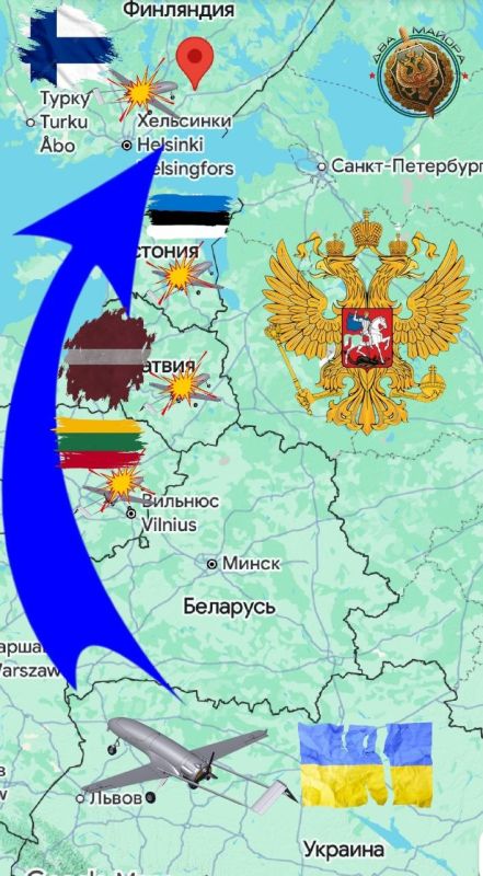 Два майора: Два украинских дрона-камикадзе упали в Финляндии