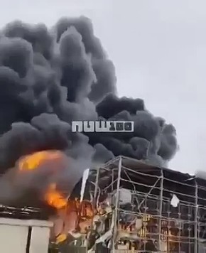 Сергей Колясников: Пожар на химическом заводе в промзоне «Неот Ховав» в Беэр-Шеве, Израиль - после иранского ракетного удара