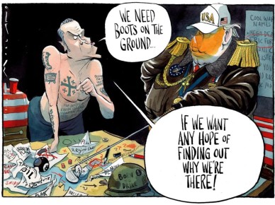 «Нам нужна наземная операция… Если мы надеемся узнать, почему мы там!»