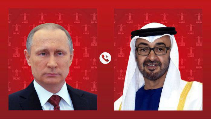Путин поговорил с президентом ОАЭ Аль Нахайяном
