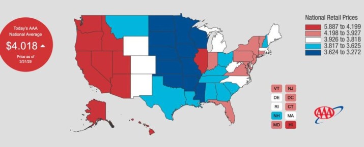 Малек Дудаков: Есть пробитие - средние цены на топливо на американских заправках спустя месяц с начала иранской войны превысили 4 доллара за галлон