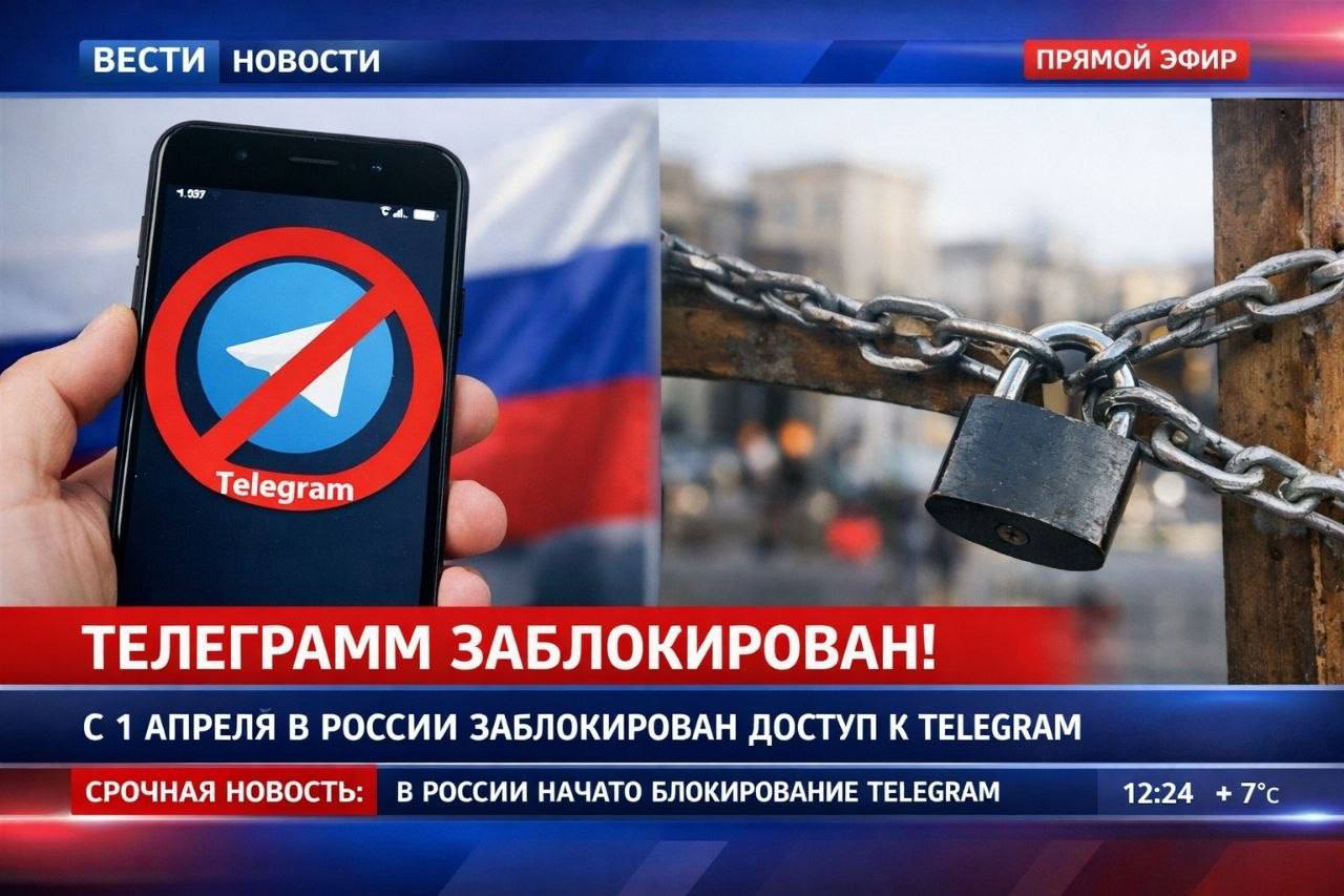 Два майора: Уже завтра Telegram будет полностью заблокирован на территории России