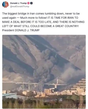 Трамп больше не говорит о переговорах