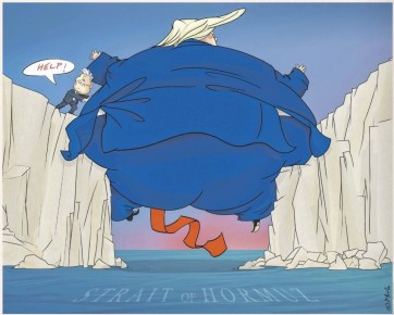 Владимир Корнилов: The Guardian полагает, что Трамп застрял в Ормузском проливе