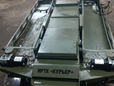 НРТК Курьер в процессе антидроновой модернизации