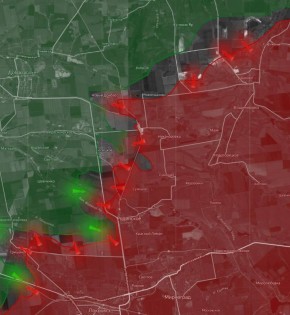 «На Покровском направлении ВСУ предприняли достаточно масштабный штурм, отправив несколько единиц бронетехники по трассе М-30 к западным окраинам Покровска