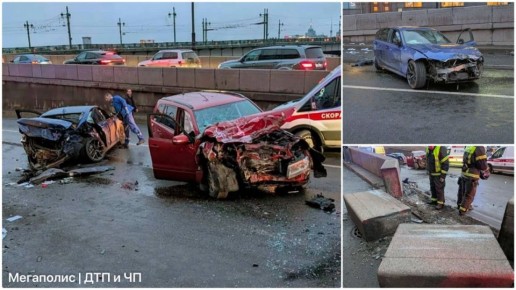 Четверо пострадали в ДТП на Воскресенской набережной