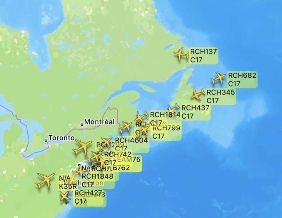 ������ ����������: ������������ ������� C-17 ��� ��� ���������� ��������� � ����� � ������� �������� �������