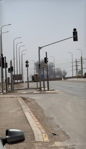 Eдар иранской ракеты по Беершабе в Израиле