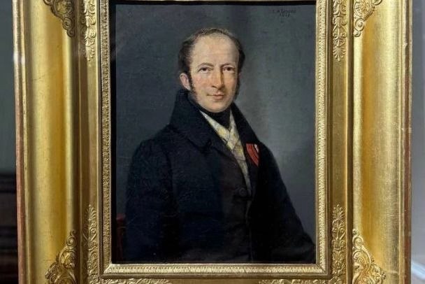 Спустя 200 лет в парк Монрепо вернулся портрет бывшего владельца усадьбы Пауля Николаи