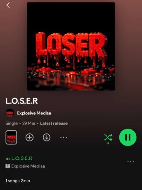 ������ ���������� ����� �� ������ ����������������� ������, �������������� �� �������, ���� �� ����� ��������� ����������, �� Spotify