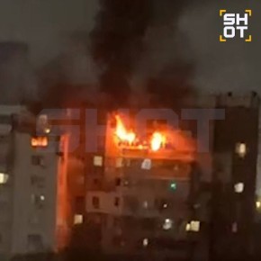 Несколько человек получили ранения в результате попадания дрона в жилую многоэтажку в Новороссийске