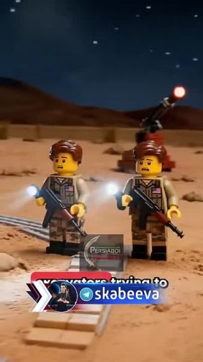 Иранцы не устают.. Новый Lego-клип посвящен планам Трампа забрать обогащённый уран