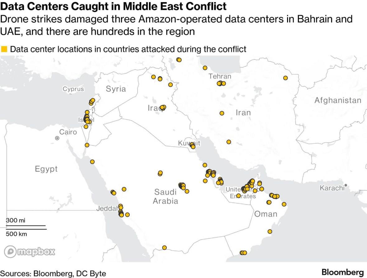 Иран угрожает ударами по дата-центрами корпораций американского Биг-Теха на Ближнем Востоке