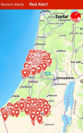 В Израиль летят «переговорные ракеты», успешно поражая цели