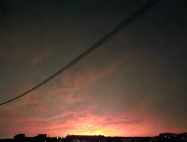 В Харьковской области в Мерефе ночью "Герани" уничтожили несколько емкостей с топливом