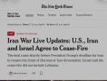 Олег Царёв: Удары США по Ирану прекращены в соответствии с соглашением о двухнедельном перемирии - NYT