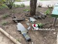 Последствия прилета американского ударного БПЛА «Hornet» на территории кладбище «Южное» в Ленинском районе Донецка, ранения получил минимум 1 человек