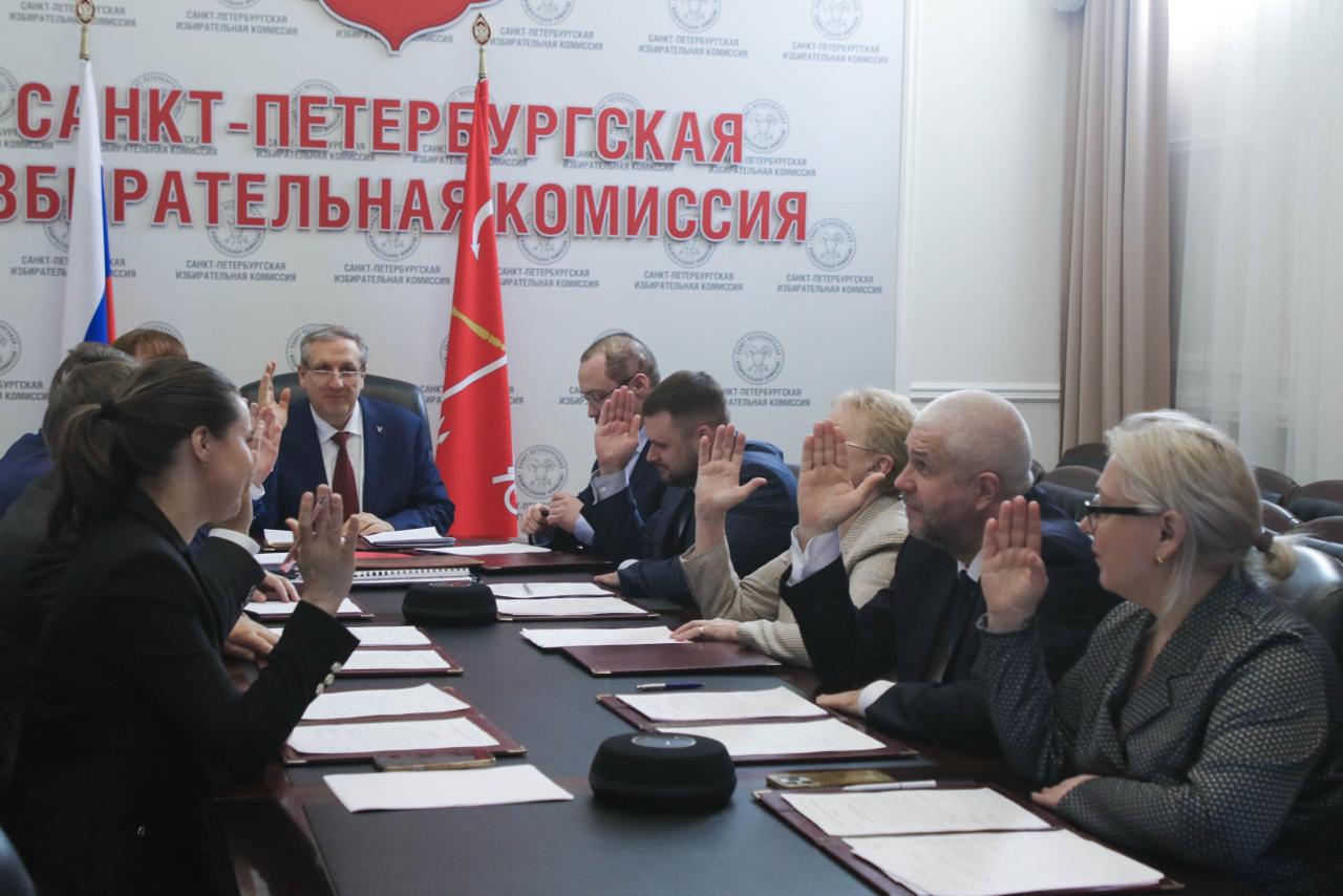 Итоги 166 заседания Санкт-Петербургской избирательной комиссии