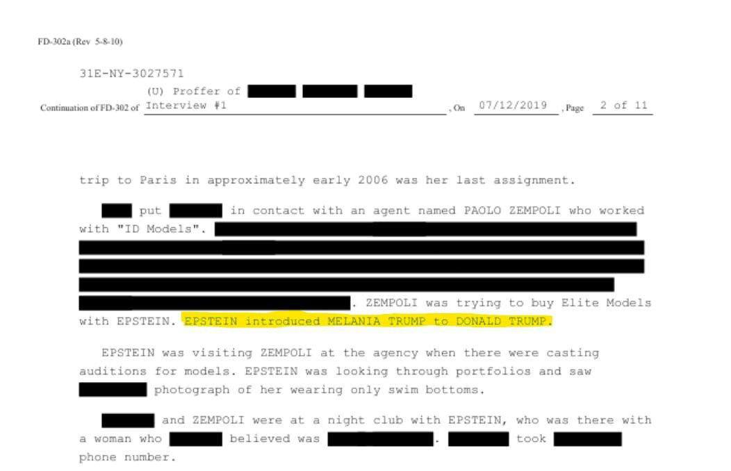 «Я не жертва Эпштейна»: Мелания Трамп открестилась от дружбы с главным педофилом Америки «Я не жертва Эпштейна»: Мелания Трамп открестилась от дружбы с главным педофилом Америки