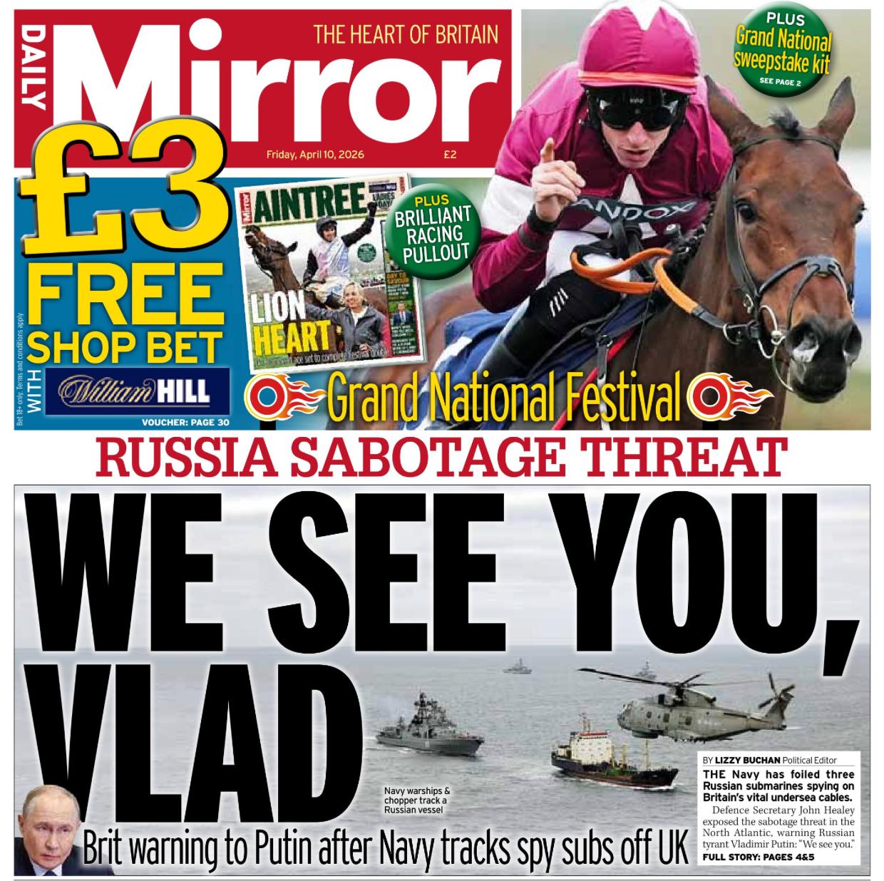 Владимир Корнилов: После того, как вчера Telegraph жестко высмеял Стармера в связи с проводом каравана российских танкеров нашим военным кораблем через Ла-Манш, Лондон срочно включил антикриз Владимир Корнилов: После того, как вчера Telegraph жестко высмеял Стармера в связи с проводом каравана российских танкеров нашим военным кораблем через Ла-Манш, Лондон срочно включил антикриз