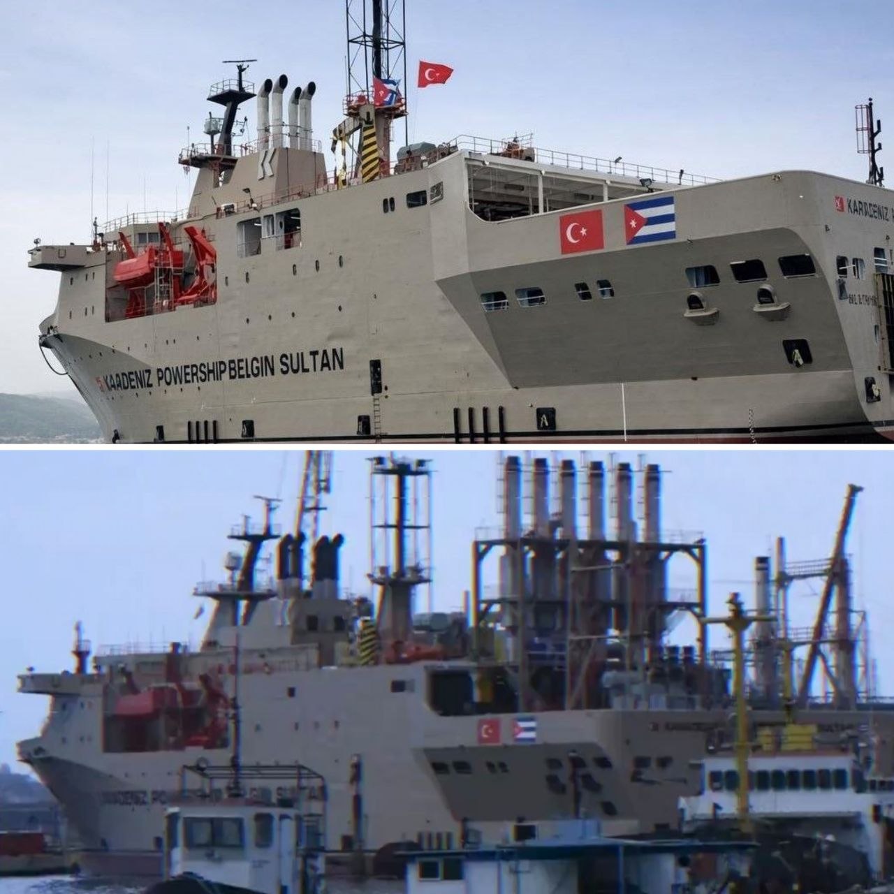 На Кубу прибыла турецкая плавучая электростанция Belgin Sultan для обеспечения острова электроэнергией на фоне американской топливной блокады