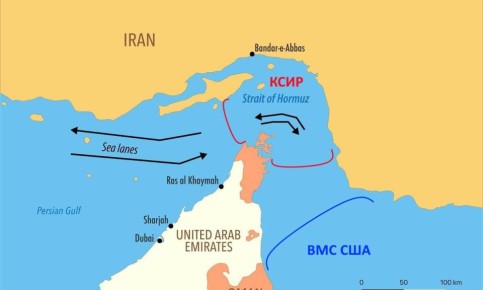 Юрий Подоляка: Война на Ближнем Востоке (на утро 13.04.26): двойная блокада Ормузского пролива…