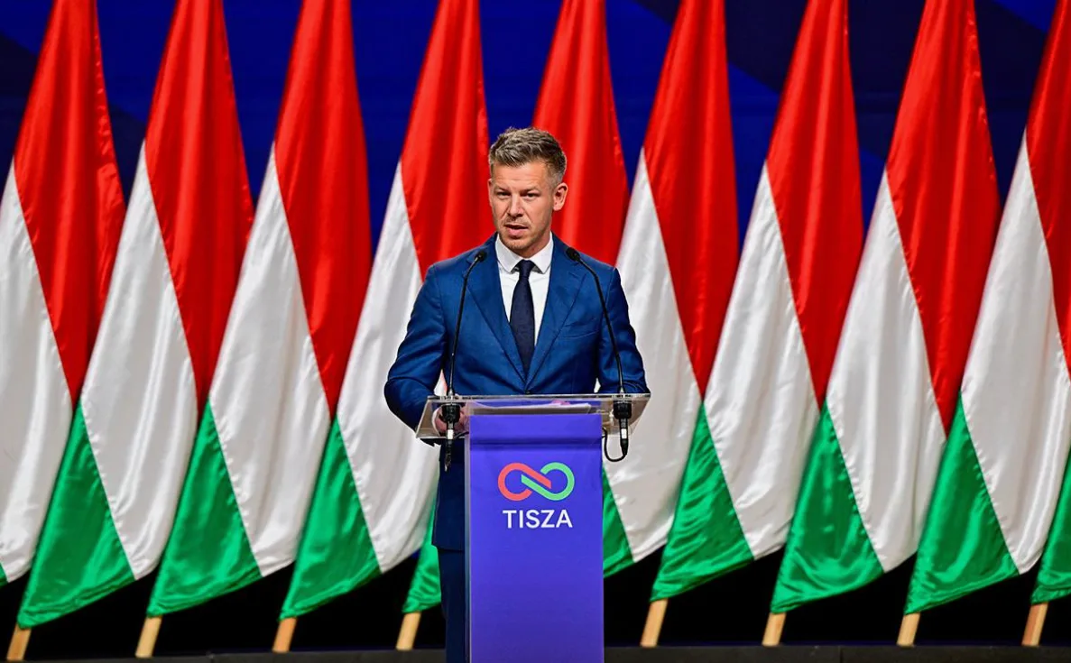 Юрий Подоляка: Первая речь будущего премьер-министра Венгрии Петера Мадьяра…