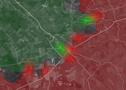 «На Константиновском направлении идут ожесточенные бои в городской застройке Константиновки
