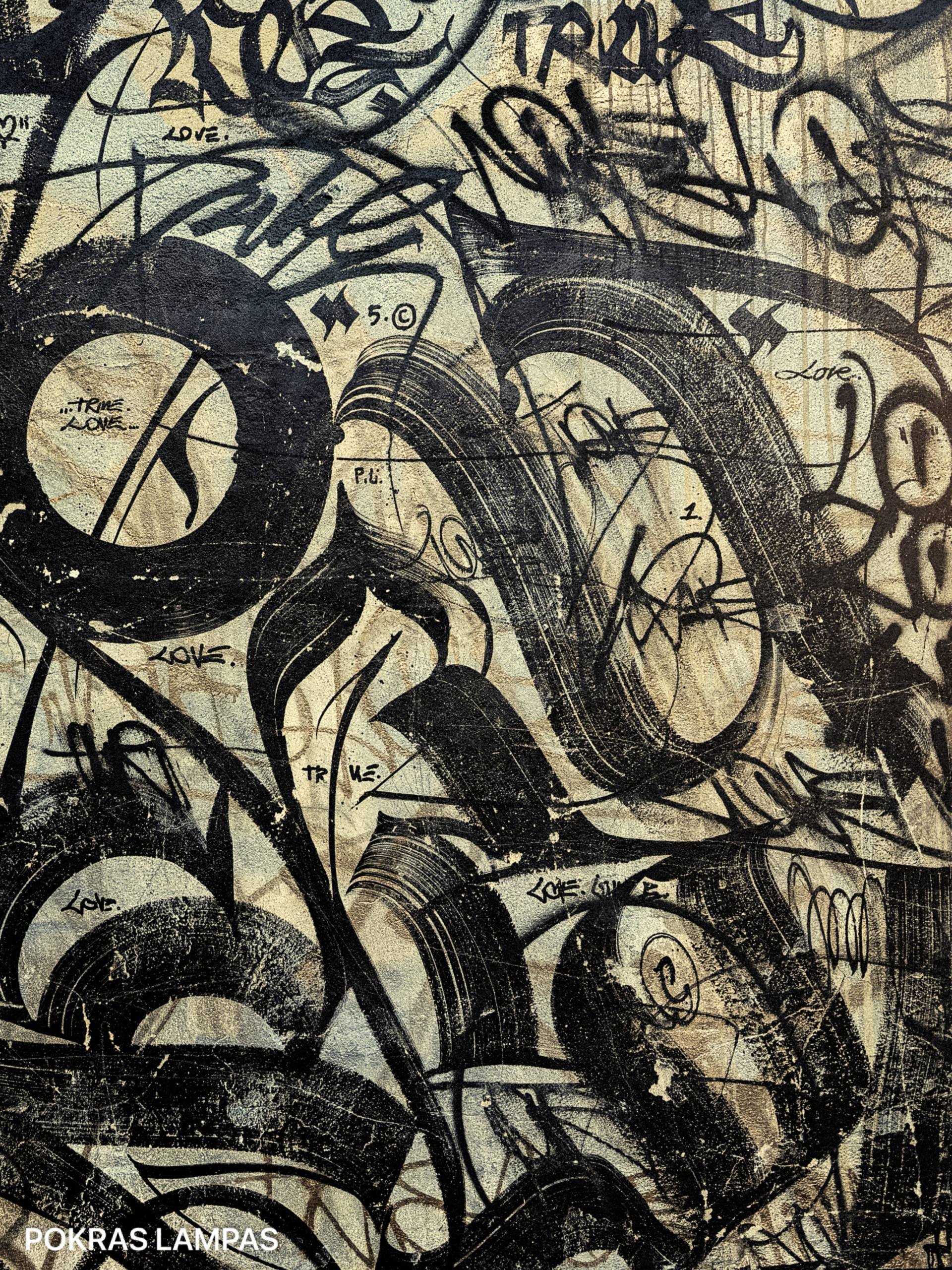 Художник-калиграфутурист Покрас Лампас расписывает стены в «Леннаучфильме» Художник-калиграфутурист Покрас Лампас расписывает стены в «Леннаучфильме»