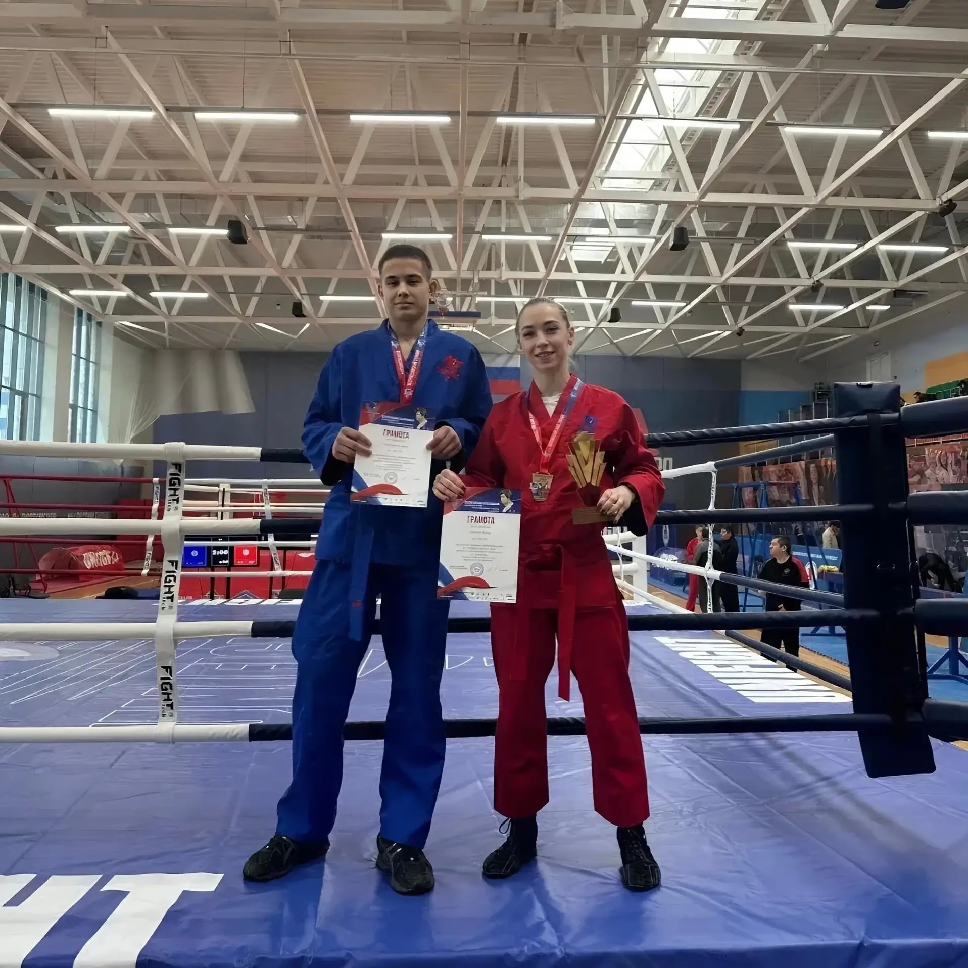 Спортсмены из Ленобласти взяли две медали на соревнованиях по универсальному бою