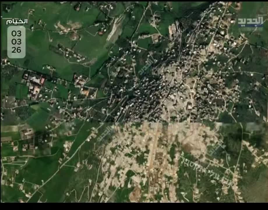 Израиль полностью уничтожил город Аль-Хиам на юге Ливана всего за месяц, утверждают арабские СМИ