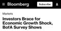 Михаил Онуфриенко: Инвесторы готовятся к резкому падению темпов экономического роста, — Bank of America