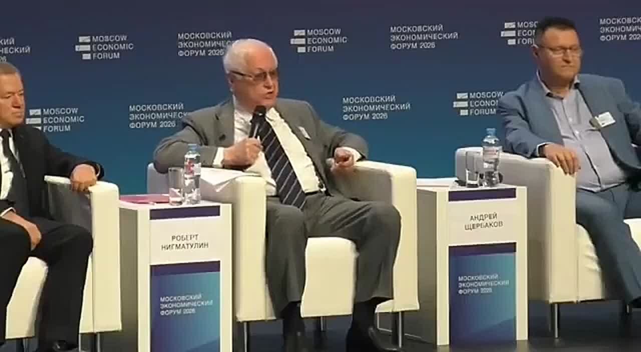 Олег Царёв: Академик Роберт Нигматуллин сделал неделю назад очень резкое заявление на Московском экономическом форуме