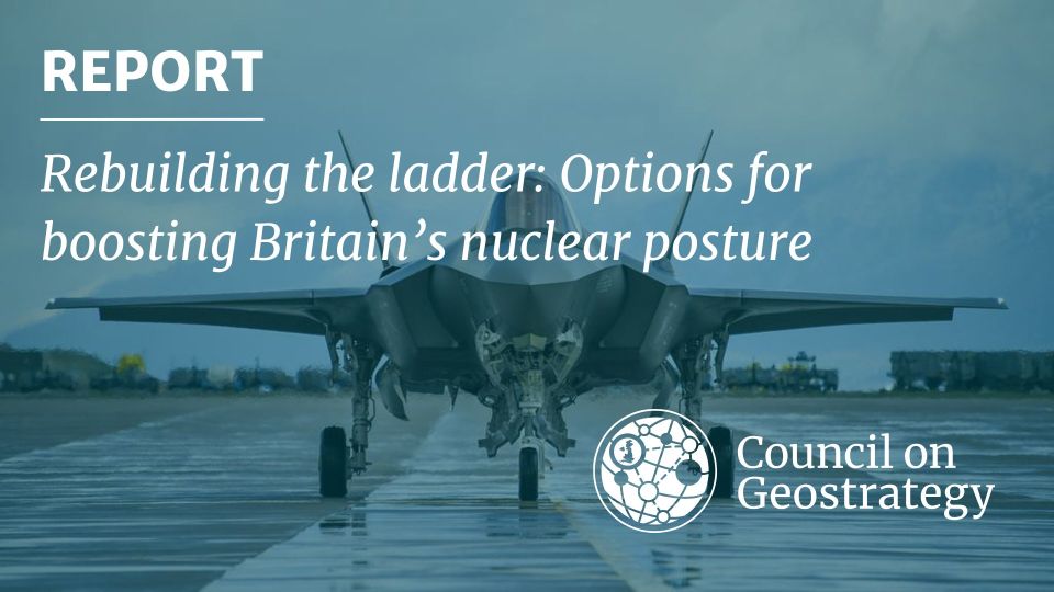 ����� ������: Council on Geostrategy (������): �������� ����� ����� ������� �������� ��� �������������� � �������