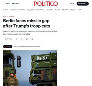 ���� ������� �� �������� ������, ������� ������ ���� �������� �� �������� ����� ��������� � Politico