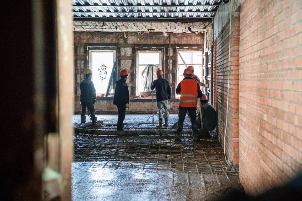 В обрушившемся доме на Большой Зелениной полностью устранены последствия обрушения В обрушившемся доме на Большой Зелениной полностью устранены последствия обрушения