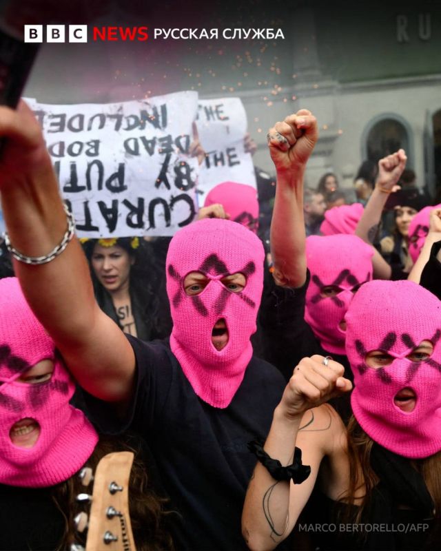 ���� ��������: ����� �������� Pussy Riot � Femen �� �������� ����������� ��������� �� ������������ ��������
