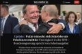 Юлия Витязева: Глядя на то, как в Германии отреагировали на упоминание Путиным Шредера в качестве переговорщика, хочется спросить: вам шашечки или ехать?