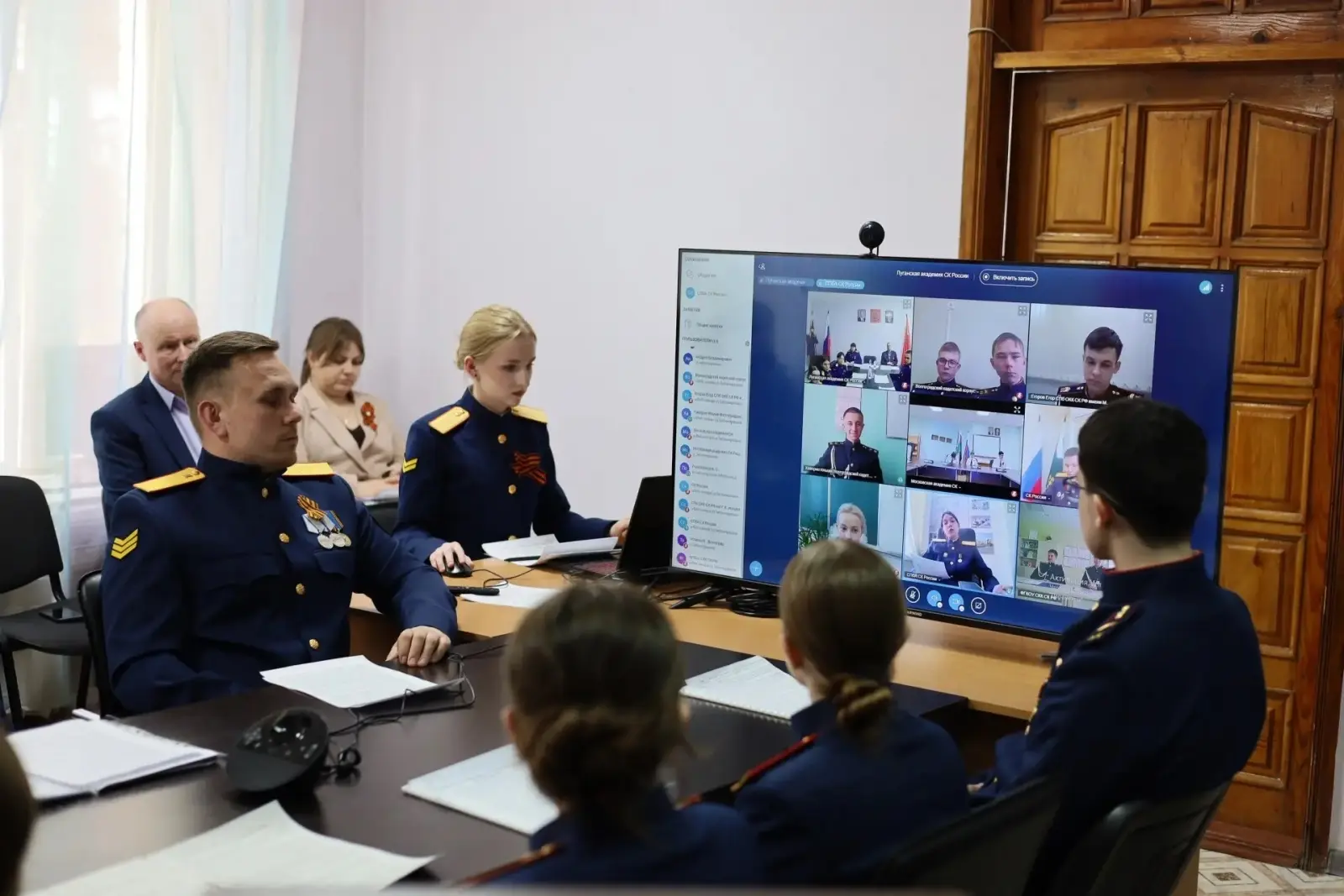 Кадеты и курсанты СК России приняли участие в научно-практической конференции «Герои тогда и герои сейчас» Кадеты и курсанты СК России приняли участие в научно-практической конференции «Герои тогда и герои сейчас»