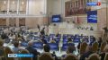Александр Беглов в Мариинском дворце выступает с ежегодным отчетом о работе городского правительства