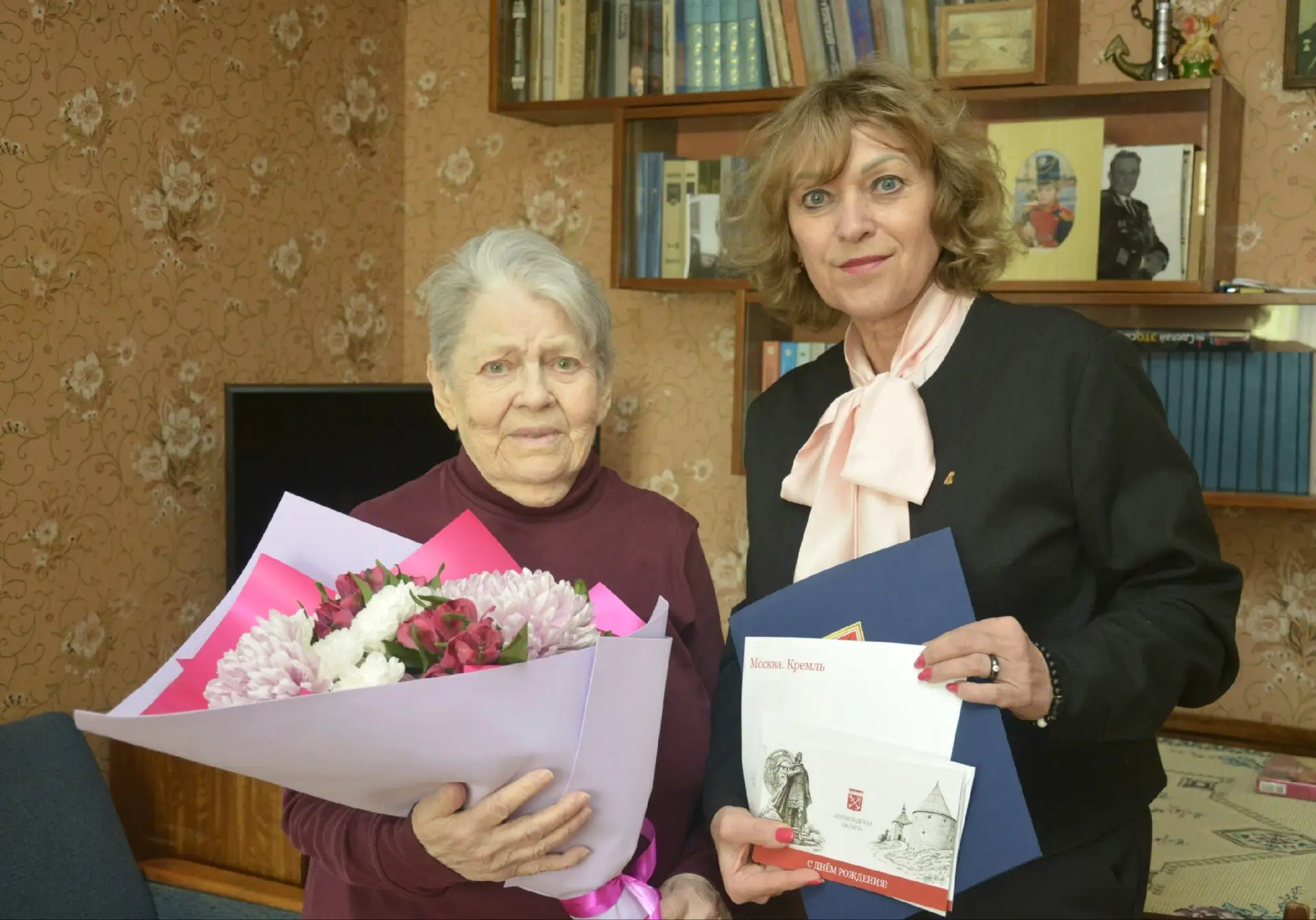 Жительница Приозерского района Ирина Цуканова отпраздновала 90-летие
