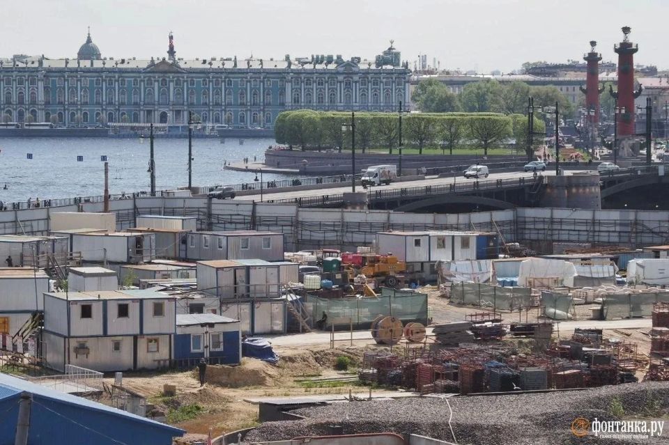 На Тучковом буяне продолжаются работы по строительству Судебного квартала На Тучковом буяне продолжаются работы по строительству Судебного квартала