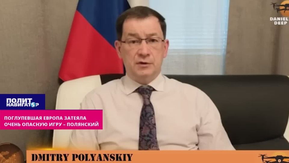 Поглупевшая Европа затеяла очень опасную игру – Полянский