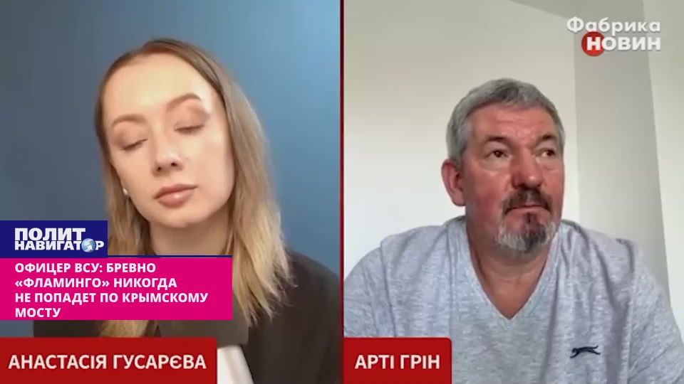 Офицер ВСУ: «Фламинго» – это бревно