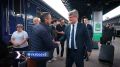 Кандидат в президенты Франции Бруно Ретайо прибыл в Киев в рамках своей предвыборной кампании