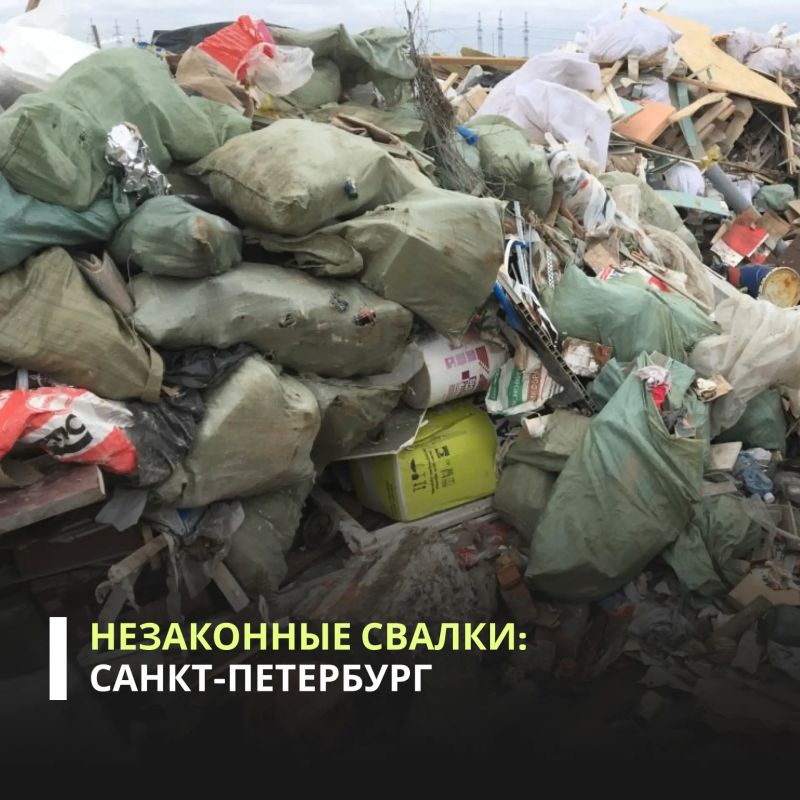 Более 160 тонн отходов обнаружили инспекторы Росприроднадзора в поселке Шушары во время выездного обследования территории в районе Пулковского шоссе города Санкт-Петербурга