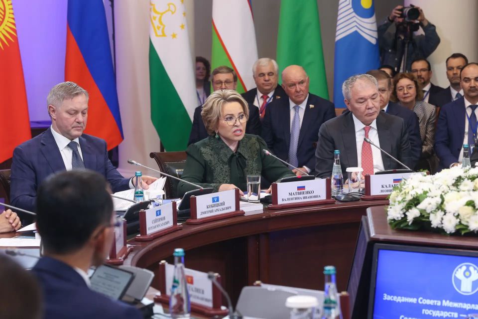 Валентина Матвиенко провела в Санкт-Петербурге заседание Совета МПА СНГ